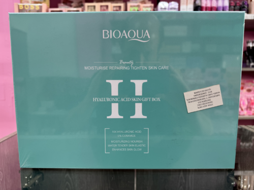 BIOAQUA Kit de ácido hialurónico. Relleno de arrugas y reparación de la barrera cutánea mediante hidratación multicapa