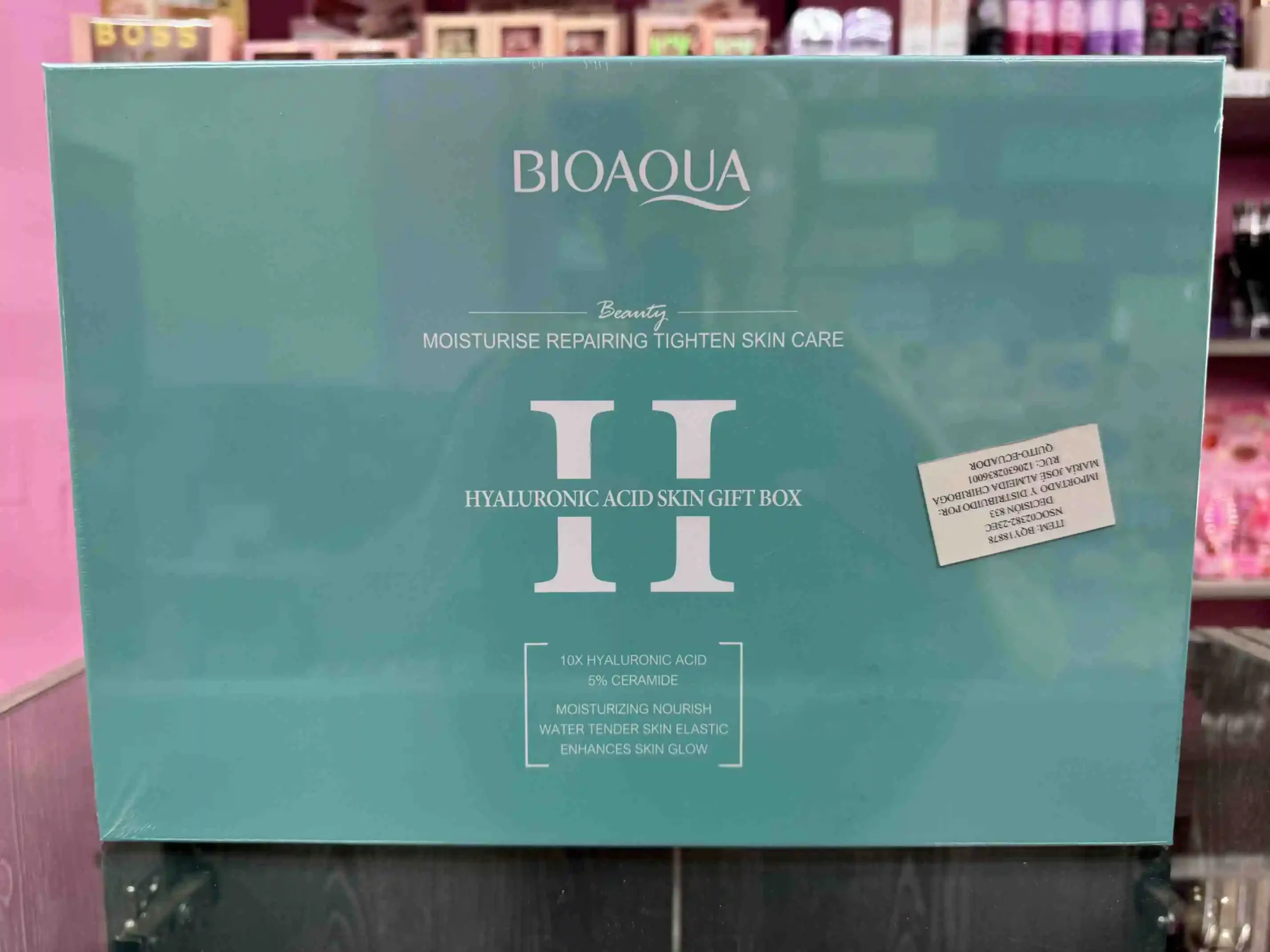 Kit de acido hialuronico Bioaqua para hidratacion y arrugas