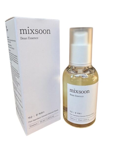 Esencia Facial Viral mixsoon Bean Essence – Exfoliante Suave, Hidratación Profunda y Efecto Glass Skin (50ml)