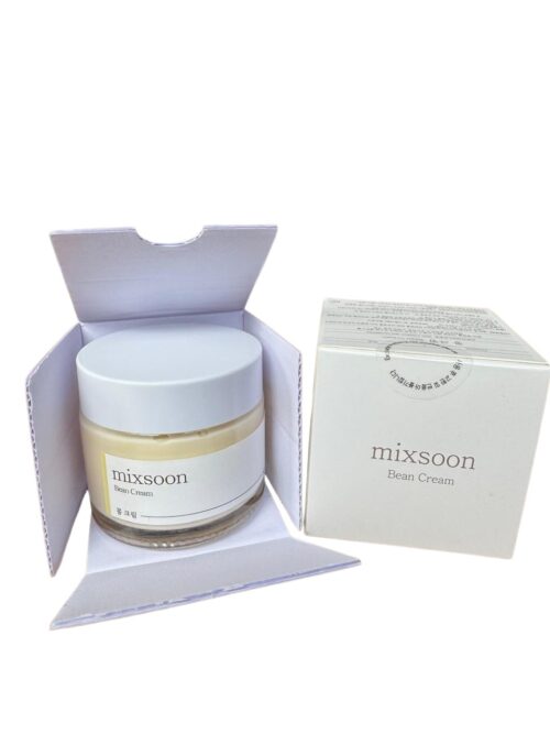 Crema Facial Hidratante mixsoon Bean Cream – Nutrición Profunda y Efecto Piel de Cristal (50ml)